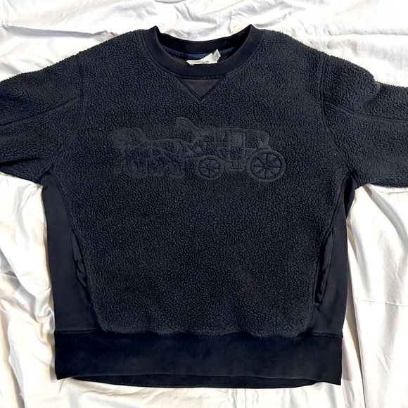 Horse And Carriage Fleece SweatshirtDetails: 100% cottonLength: 27